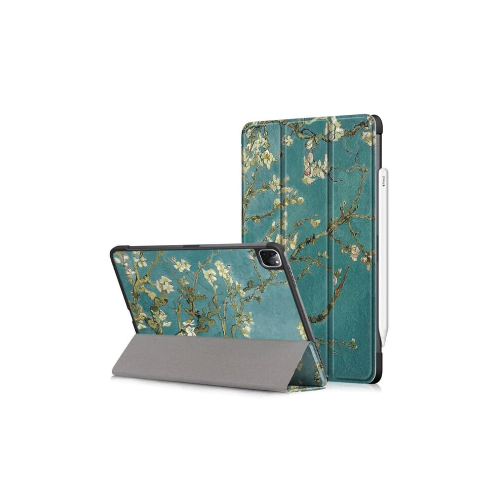 Ipad Pro 11 (2020) Slim Tri-Fold Case Peach Blossom Green 962125314311