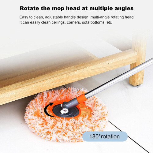 Cleaning Mop Clean Microfiber Mop with Retractable Long Handle Clean Complete Set Mop for Ceiling Floor B 1