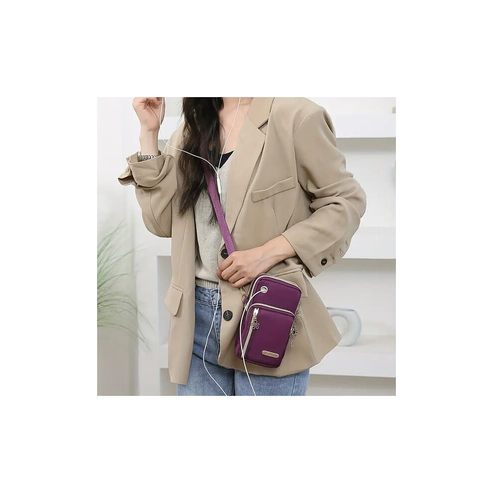 Women's Nylon Crossbody Bag With Coin Purse And Wallet 962125311853