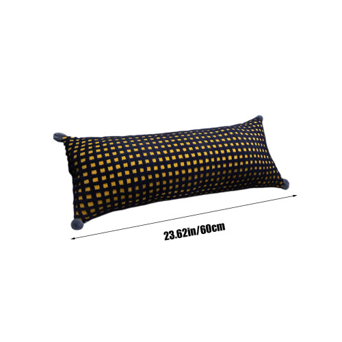 Full Body Pillow Soft Woven Grid Texture 1 Pack 2