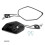 Motorcycle Rearview Mirror Flame Pattern 1 Pair for 8mm 10mm 1