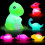 Light Up Floating Dinosaur Bath Toys for Babies 6-Pack 1