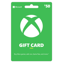 Xbox gift card physical $50