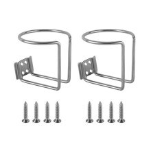 Stainless Steel Cup Holder for Boat Yacht Kayak 2 pcs