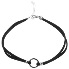 Lotatory gótikus kör choker medálok nyaklánc női punk choker nyaklánc gallérokkal (fekete)