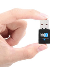 USB WiFi adapter black 300 Mbps