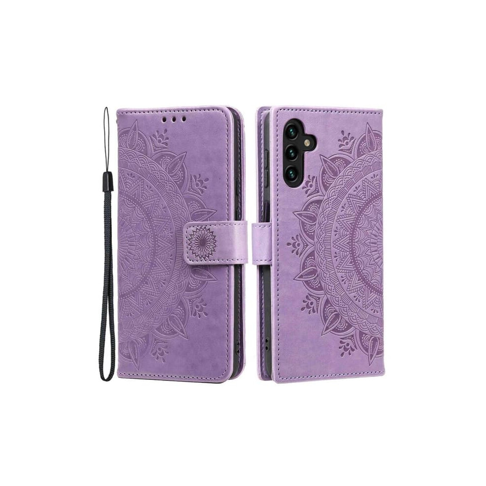 Skalo Mandala Wallet Case For Samsung A54 5G Purple 962125329896
