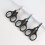 Fishing Scissors for Braided Line with Retractor 1 Pair 3
