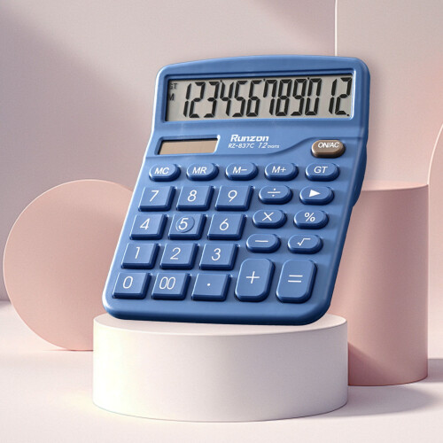 Scientific Calculator 12-digit LCD display 1