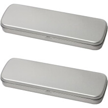 Pencil case metal chain 2-pack