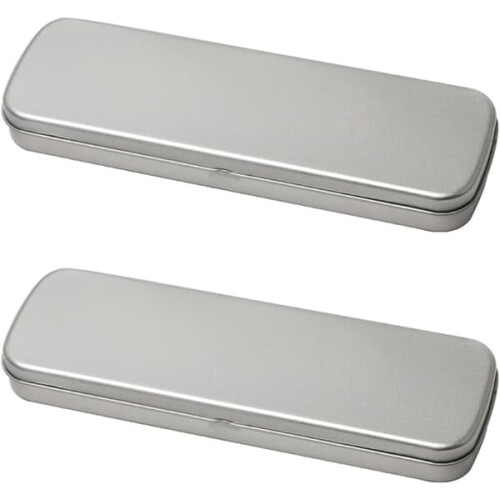Pencil case metal chain 2-pack