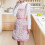 Kitchen Cooking Apron Floral Pattern Soft Nylon-Spandex 2 2