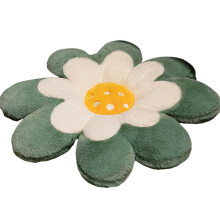Almofada de chão para meninas com 45 cm e 60 cm de diâmetro.