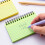B5 Lined Notebook Frosted Transparent Cover 120 Pages 5