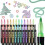 Glitter Pens Double Line Outline 24 pcs 1