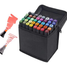 Marker Pens Double-Sided Colored 40pcs