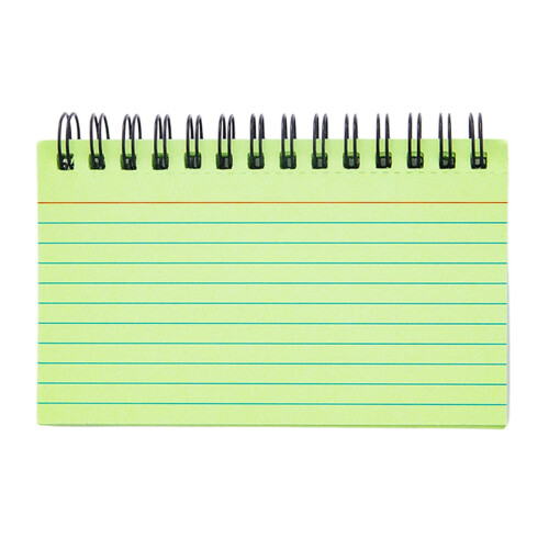 B5 Lined Notebook Frosted Transparent Cover 120 Pages 1