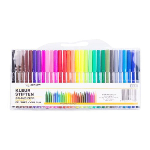 Marker Pens Multicolor 30 Colors