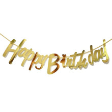 Alles Gute zum Geburtstag Girlande Alles Gute zum Geburtstag Gold Gold