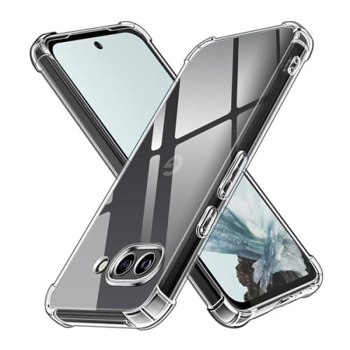 Capa protetora fina e transparente para Google Pixel 9a - Bumper Extra Shockproof Fina e Macia