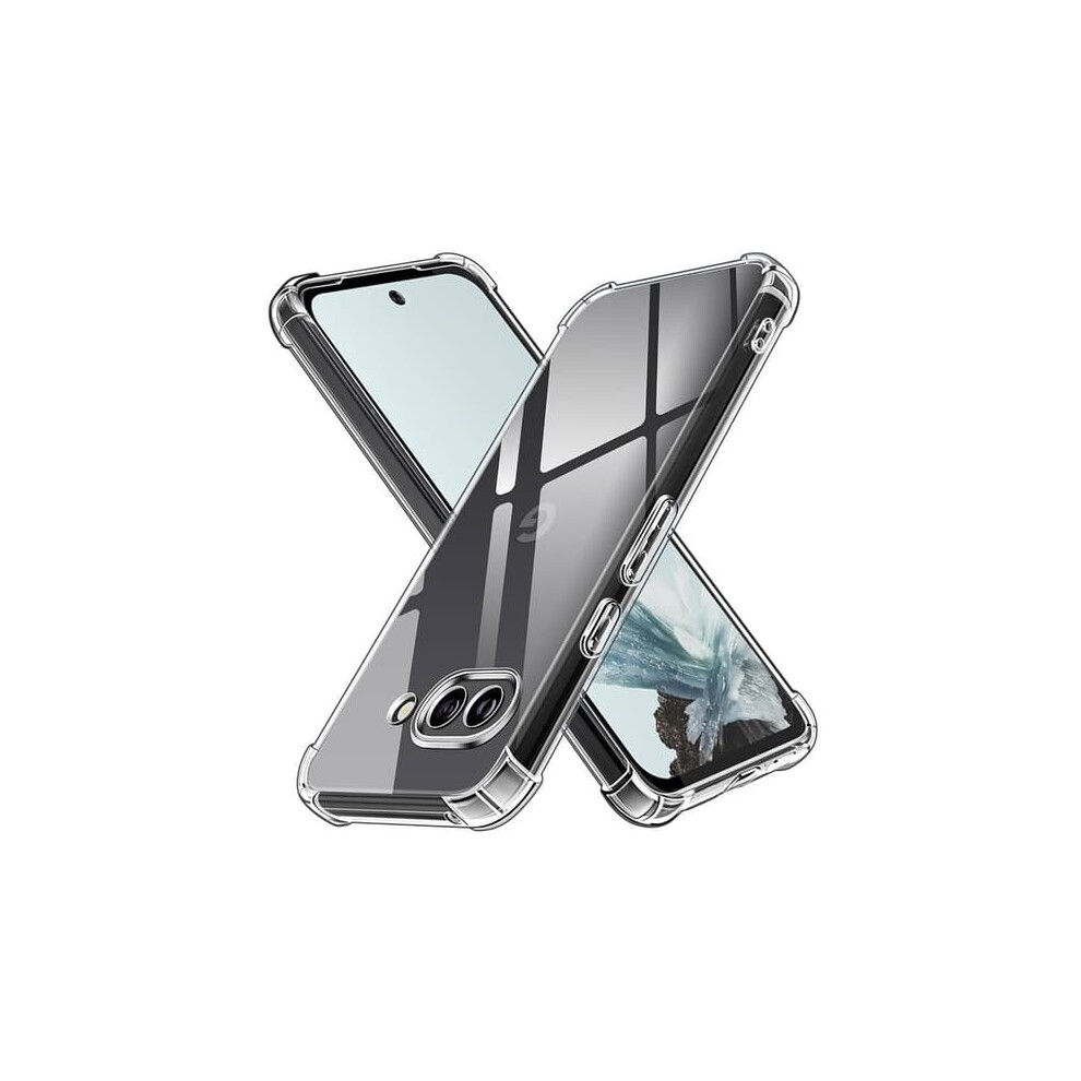 Google Pixel 9A Bumper Case Shockproof Transparent 962125333220
