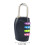 Zinc Alloy Combination Padlock Black 4-Digit 3