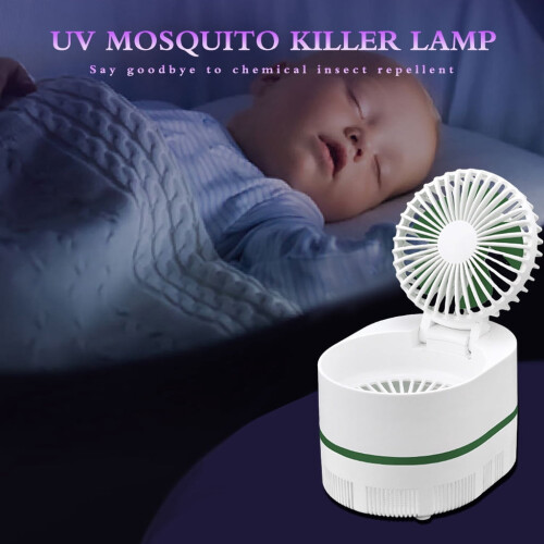 Ventilátor Letný roztomilý multifunkčný mini ventilátor s komármi Mini ventilátor 1
