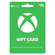 Xbox gift card physical 15 dollars