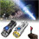 Three-eyed monster mini flashlight silver 5 modes 1