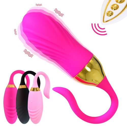 Wireless Remote Vibrator Eggs for Women Rose Red