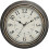 Vintage quartz wall clock copper 30 cm silent 1