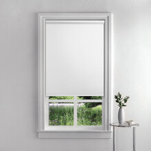 Mainstays blackout roller shade white 37.25x72 in