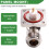 90 Degree N Type Connector Jack with 4 Hole Flange for Panel Mount - Electronics Component 6