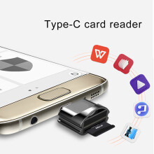 USB Type-C to SDXC/TF Card Reader Adapter