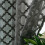Perdele transparente geometrice negre, 61x99 cm (2 panouri) 7