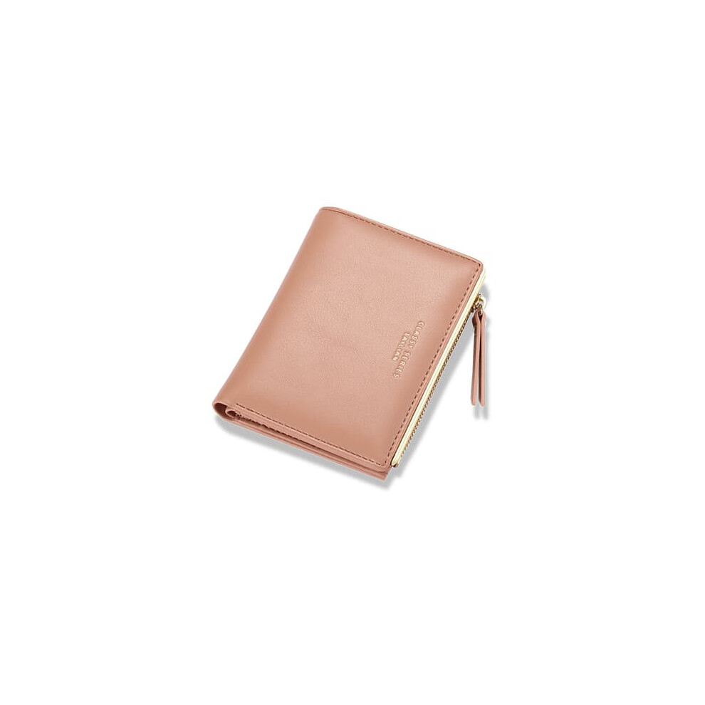 Women's Short Wallet With Multiple Card Slots And Zipper 962125325331