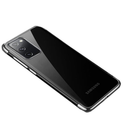 Samsung Galaxy S20 FE silicone case FLOVEME silver