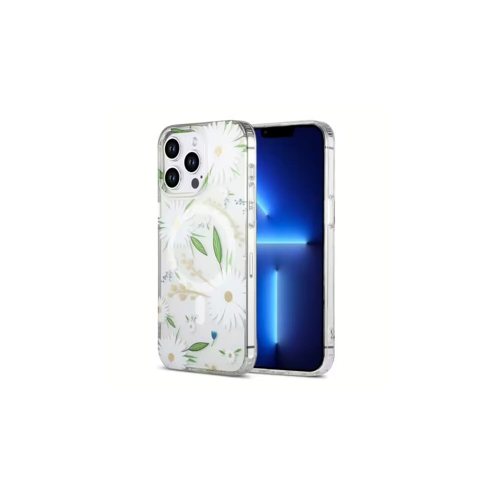 Iphone 13 Pro Max Magsafe Case Floral White 962125335514