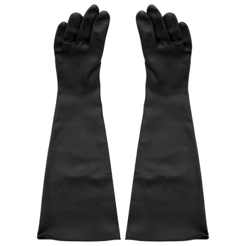 Sandblasting gloves cabin use 60 x 20 cm