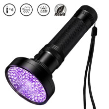 UV flashlight 100 LED large