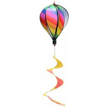 Hot Air Balloon Weather Vane Pinwheel 1 pc