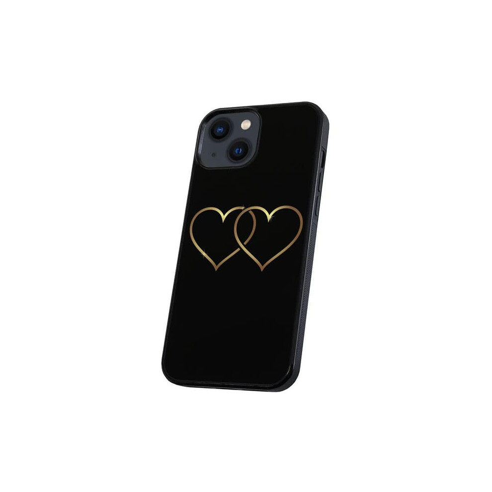 Iphone 13 Case Double Hearts Multicolor 962125329254