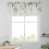 Sage Green Eucalyptus Leaf Kitchen Valance 54x18" 2