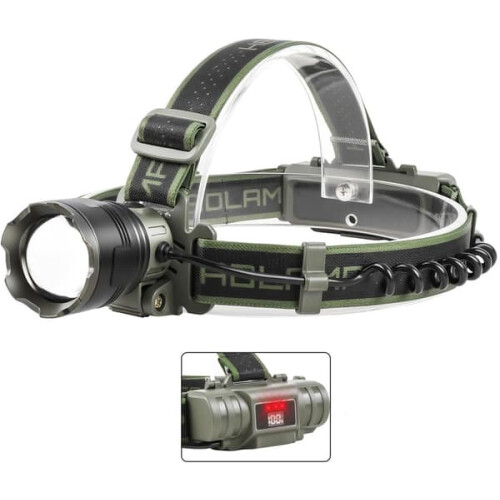 LED Headlamp 90000 Lumen Rechargeable 4 Modes