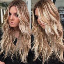 Blonde Ombre Synthetic Wig 26 Inch