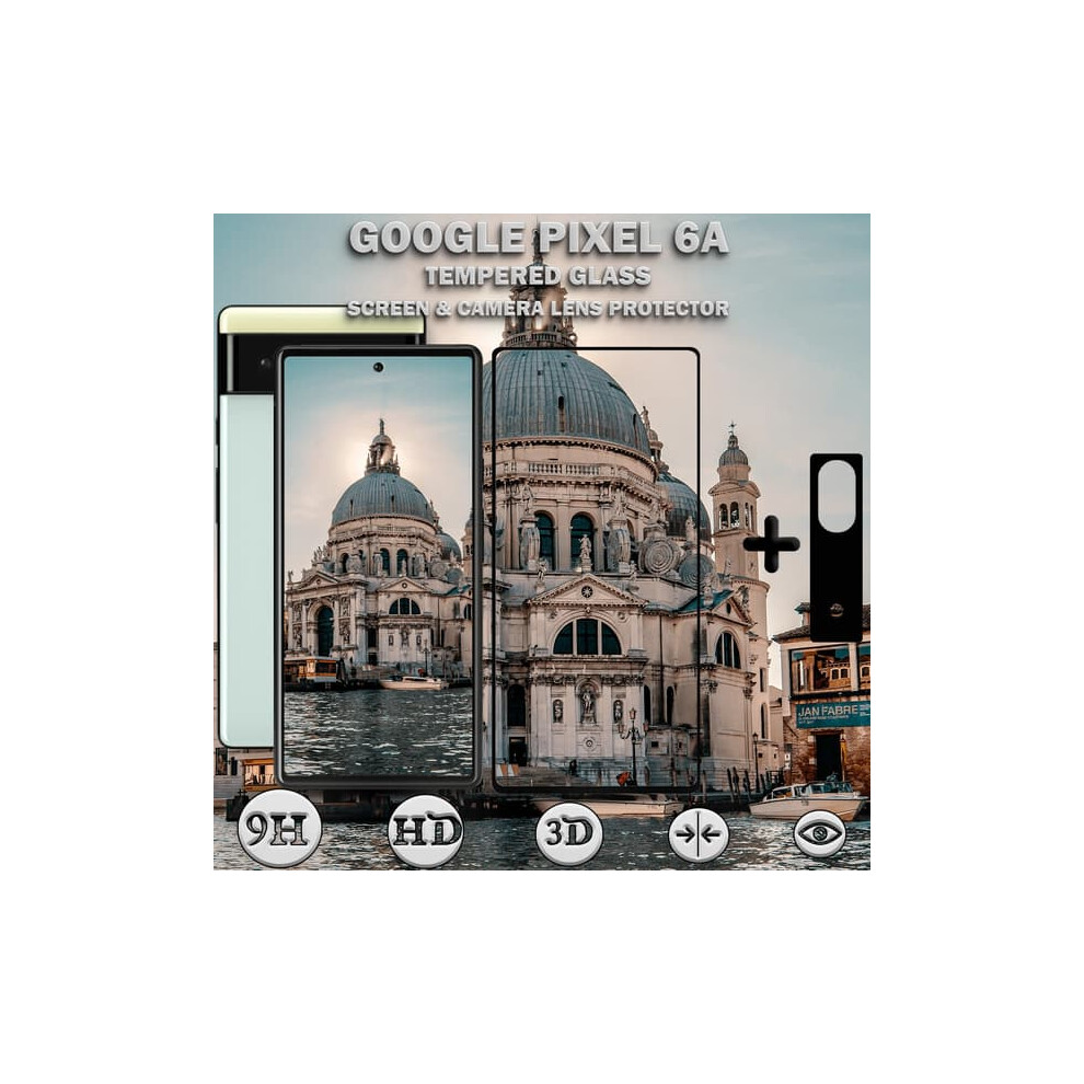Google Pixel 6A Screen Protector And Lens Protector 962125338119