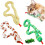 Galaxy cat kicker toys with catnip 3 pcs 1