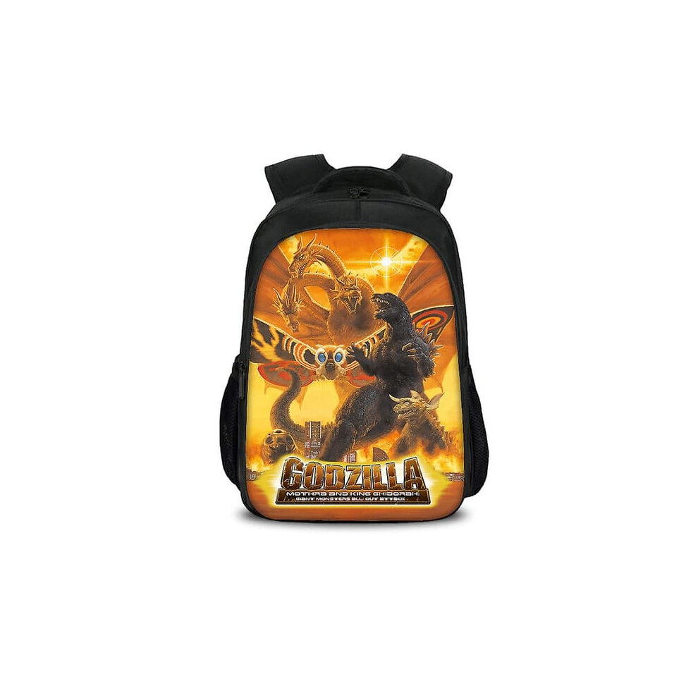 Godzilla dinosaur monster school backpack large capacity