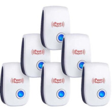 Ultrasonic pest repellent for indoor use 6-pack