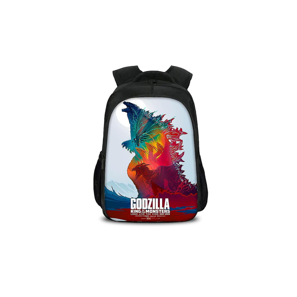Godzilla dinosaur monster school backpack large capacity